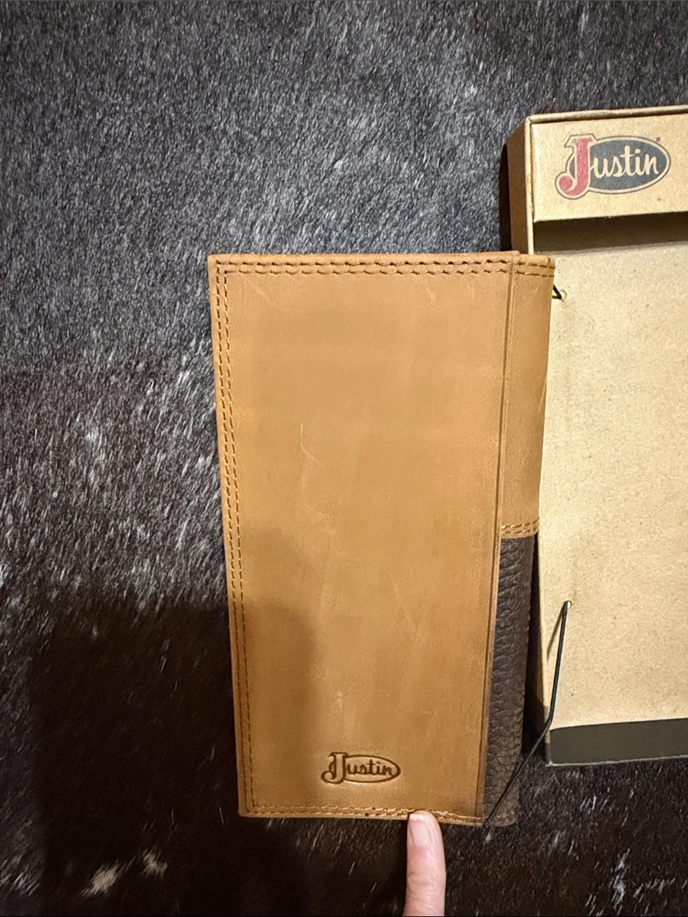 Justin Boots genuine leather